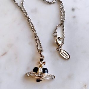 Vivienne Westwood Petite Heart Orb Necklace